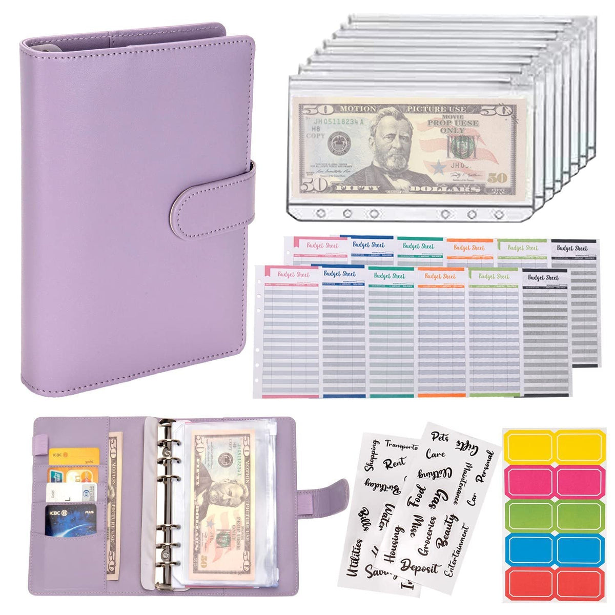 The Money Muse Cash-Stuffing Budget Binder