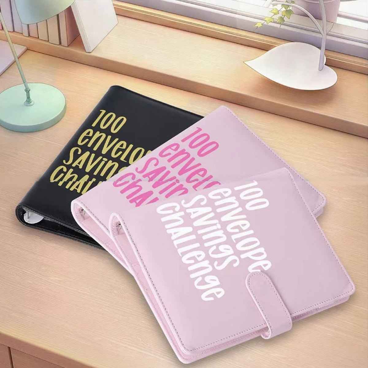 The Money Muse 100 Envelope Savings Challenge Binder