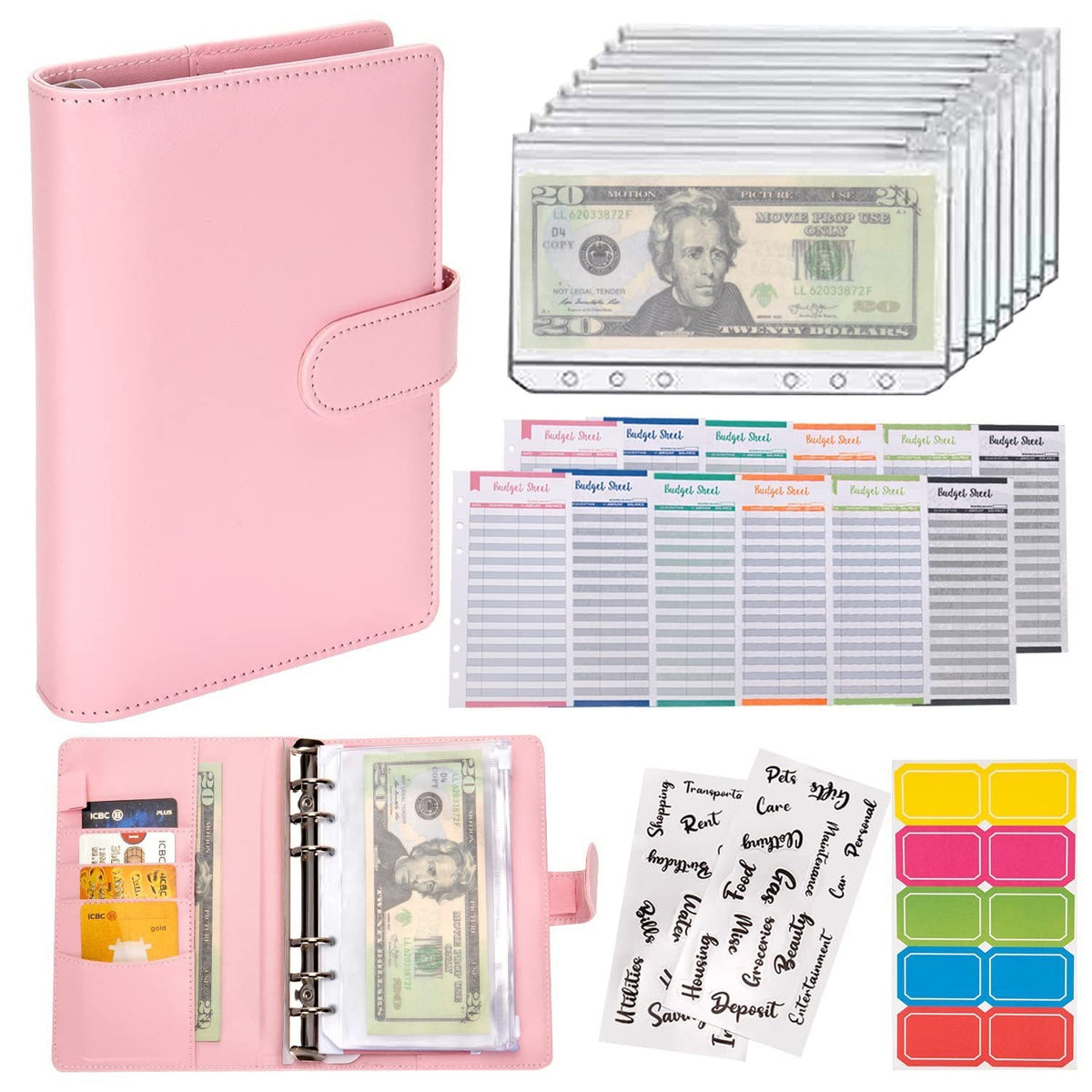 The Money Muse Cash-Stuffing Budget Binder