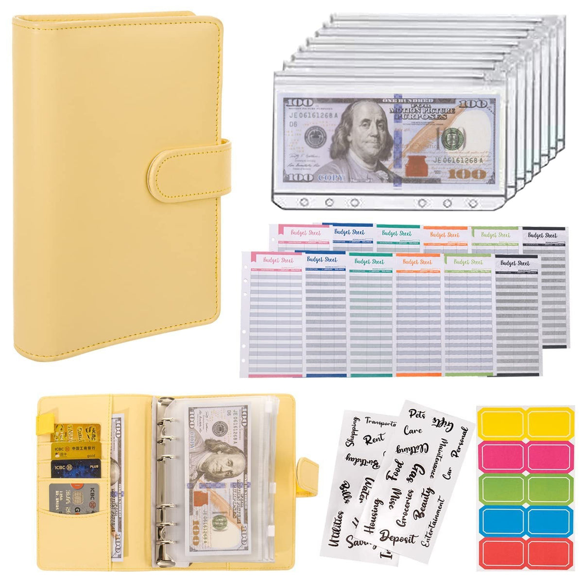 The Money Muse Cash-Stuffing Budget Binder