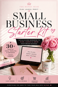 The Small Business Starter Kit | All-in-One Business Planner & Workbook
