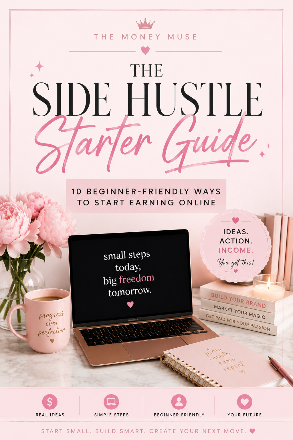 The Side Hustle Starter Guide: 10 Beginner-Friendly Ways to Start Earning Online