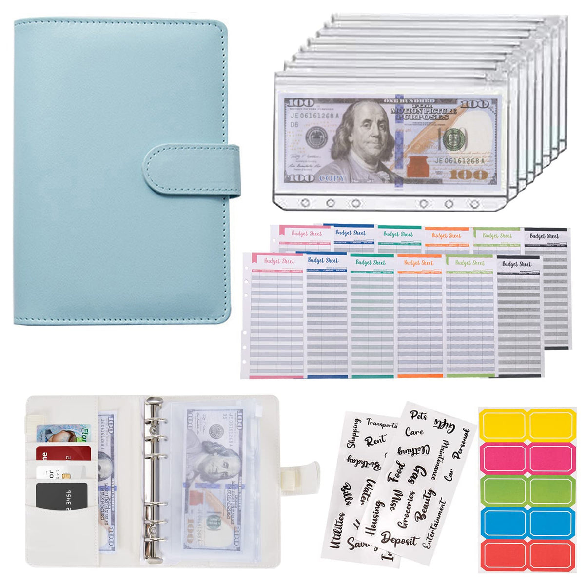 The Money Muse Cash-Stuffing Budget Binder