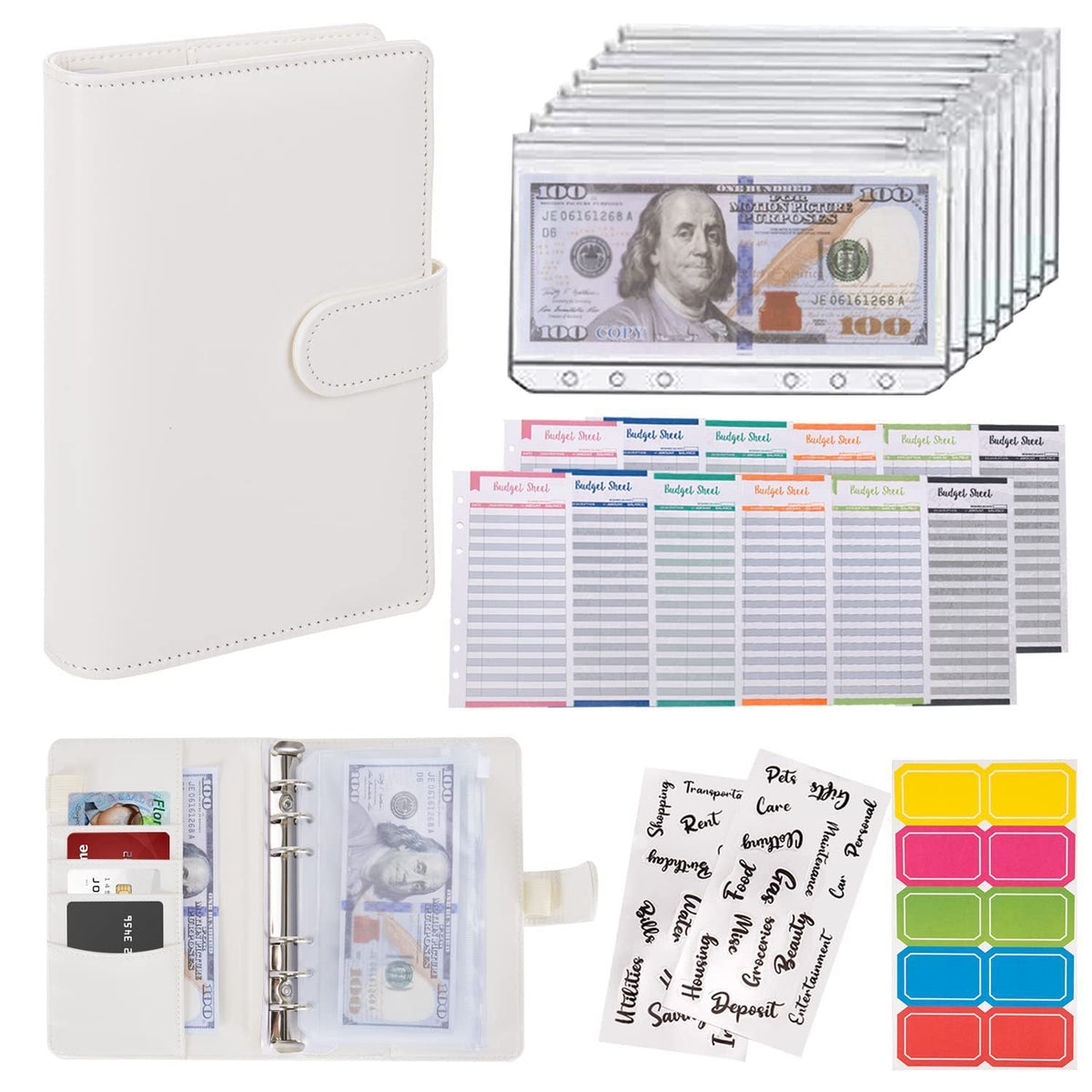 The Money Muse Cash-Stuffing Budget Binder